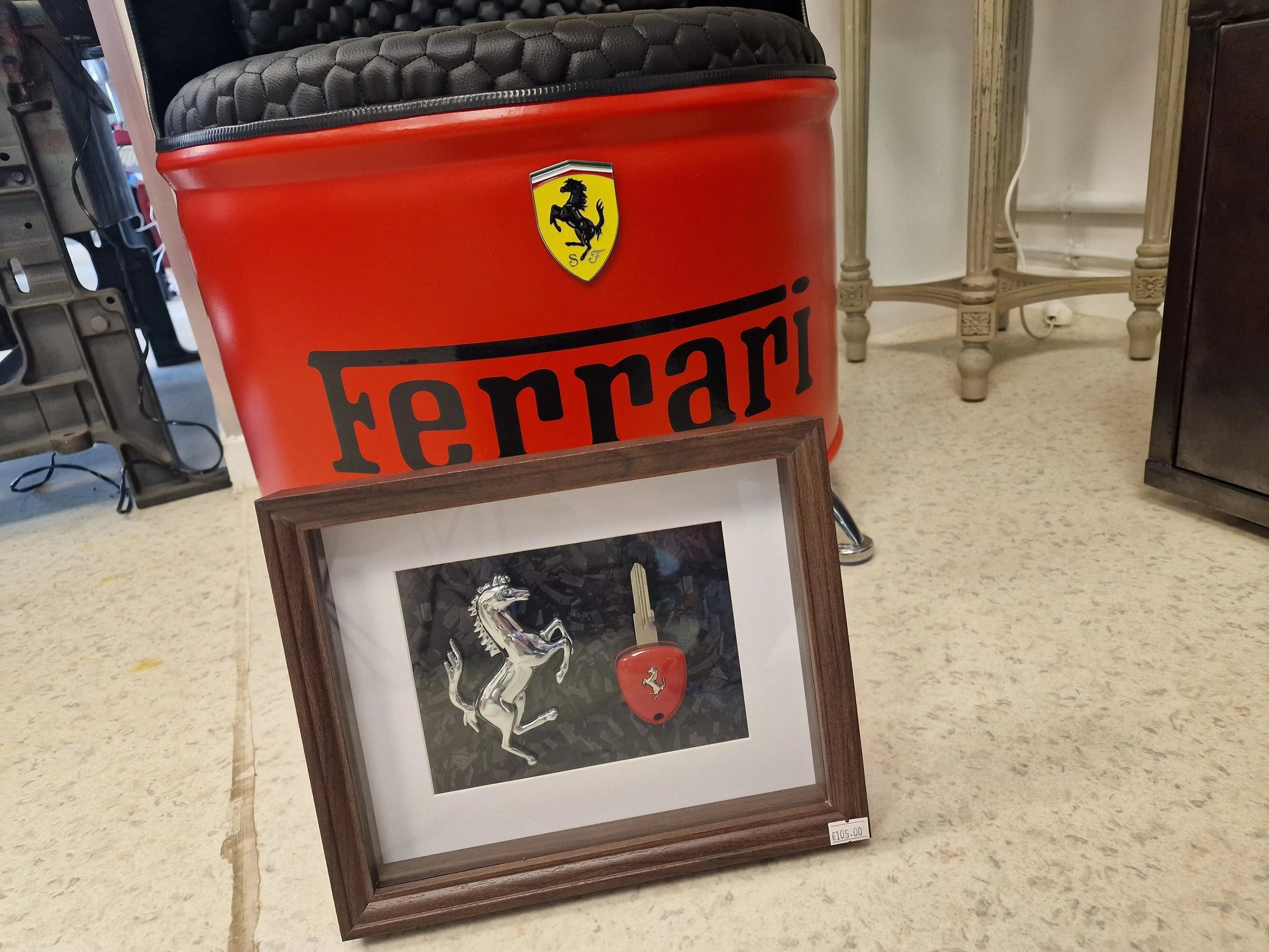 cadre clé Ferrari 458 Vintagedison