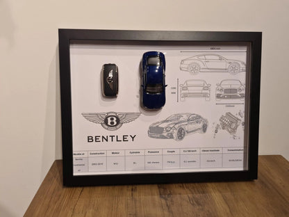 cadre clé bentley Etsy