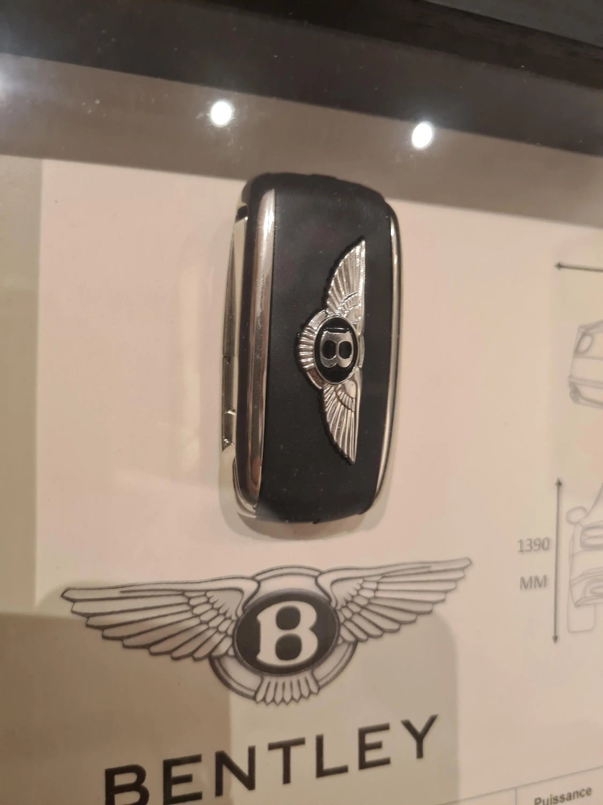 cadre clé bentley Etsy