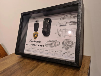 cadre clé lamborghini huracan Etsy
