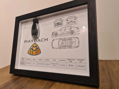 cadre clé maybach S 650 Etsy