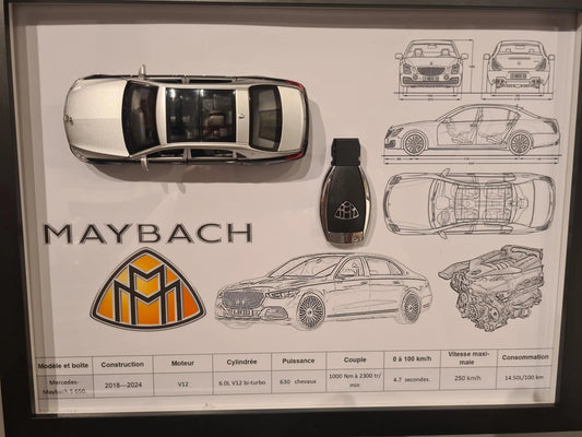 cadre clé maybach S 650 Etsy
