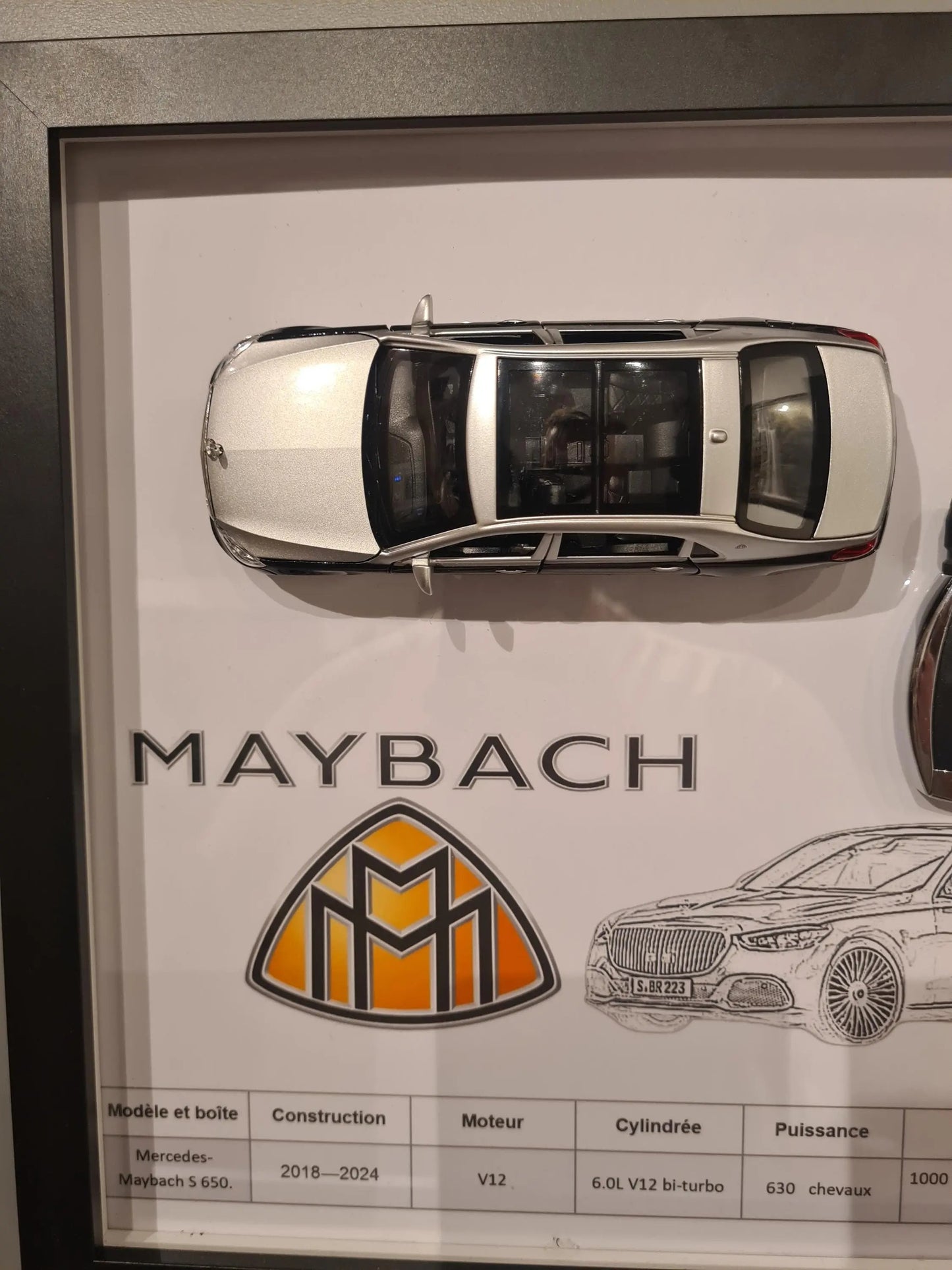 cadre clé maybach S 650 Etsy