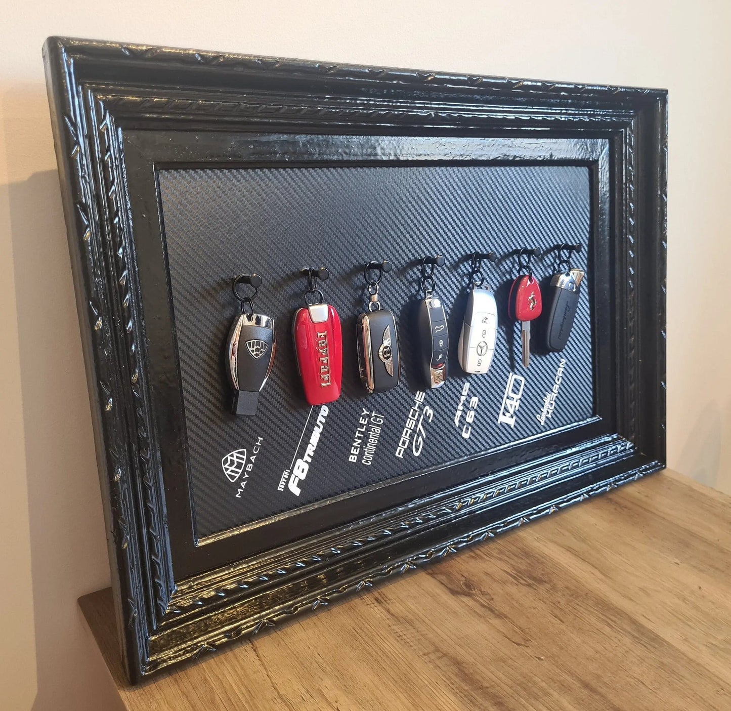 cadre  clé super car luxury week Etsy