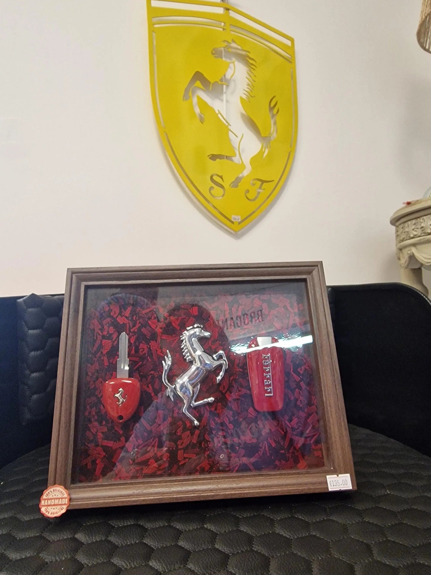 cadre duo clé Ferrari 458 Etsy