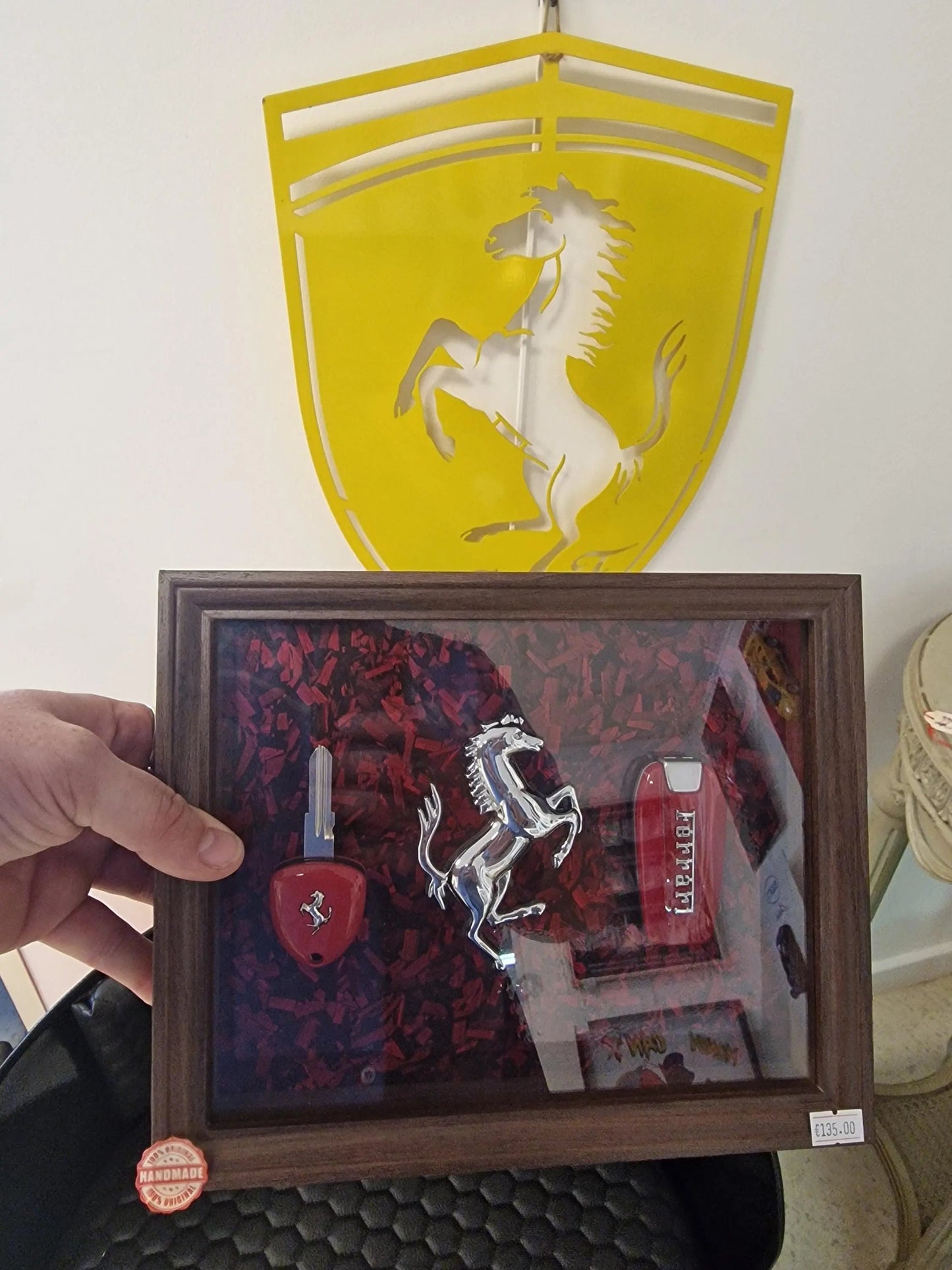 cadre duo clé Ferrari 458 Etsy