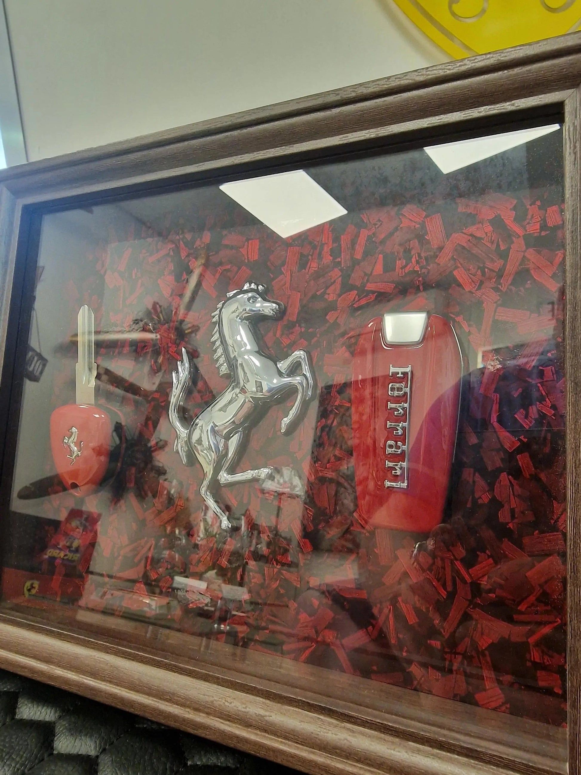 cadre duo clé Ferrari 458 Etsy