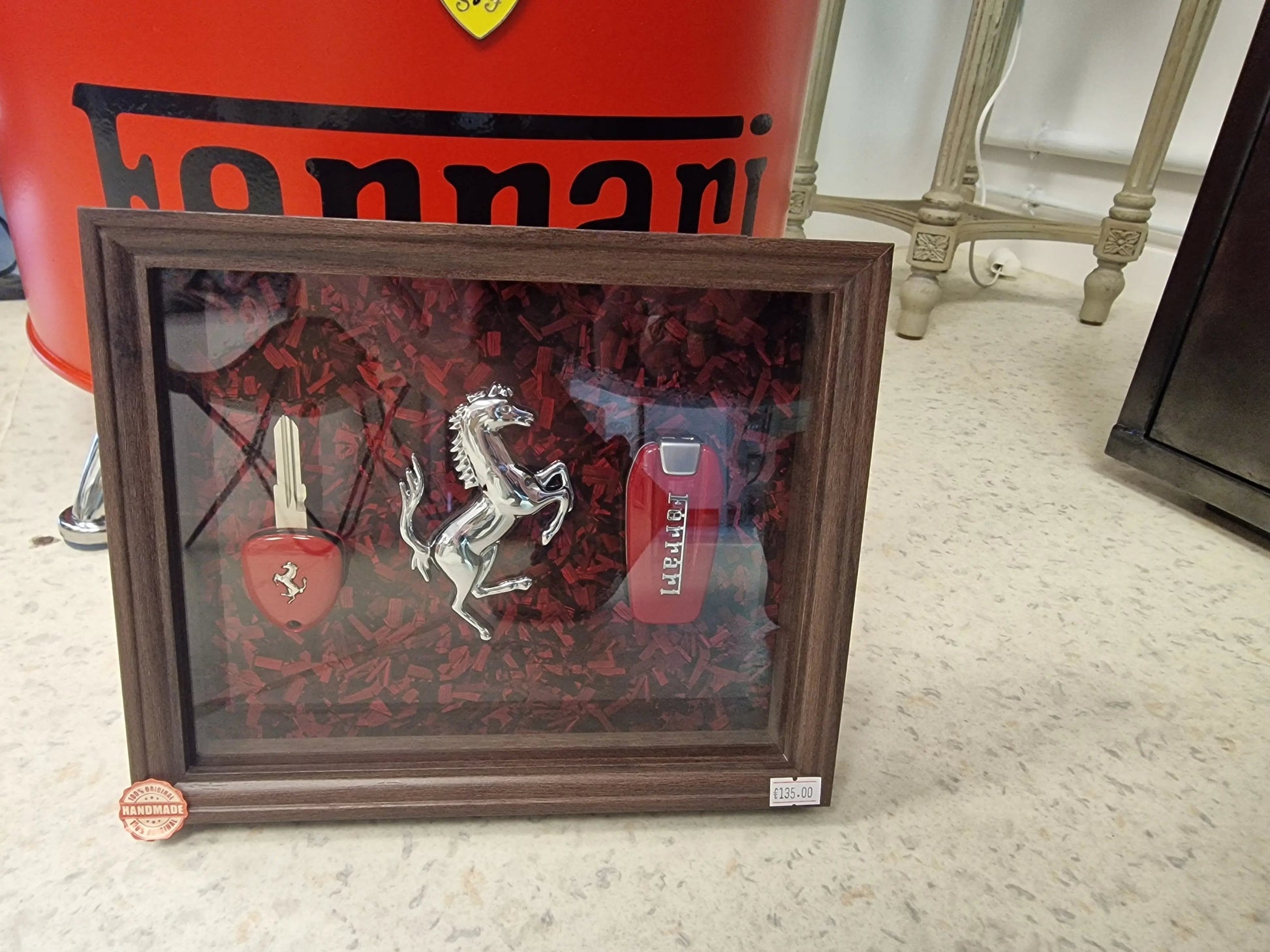 cadre duo clé Ferrari 458 Vintagedison