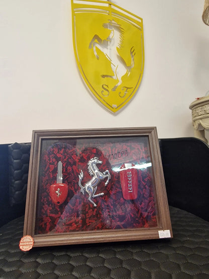 cadre duo clé Ferrari 458 Vintagedison