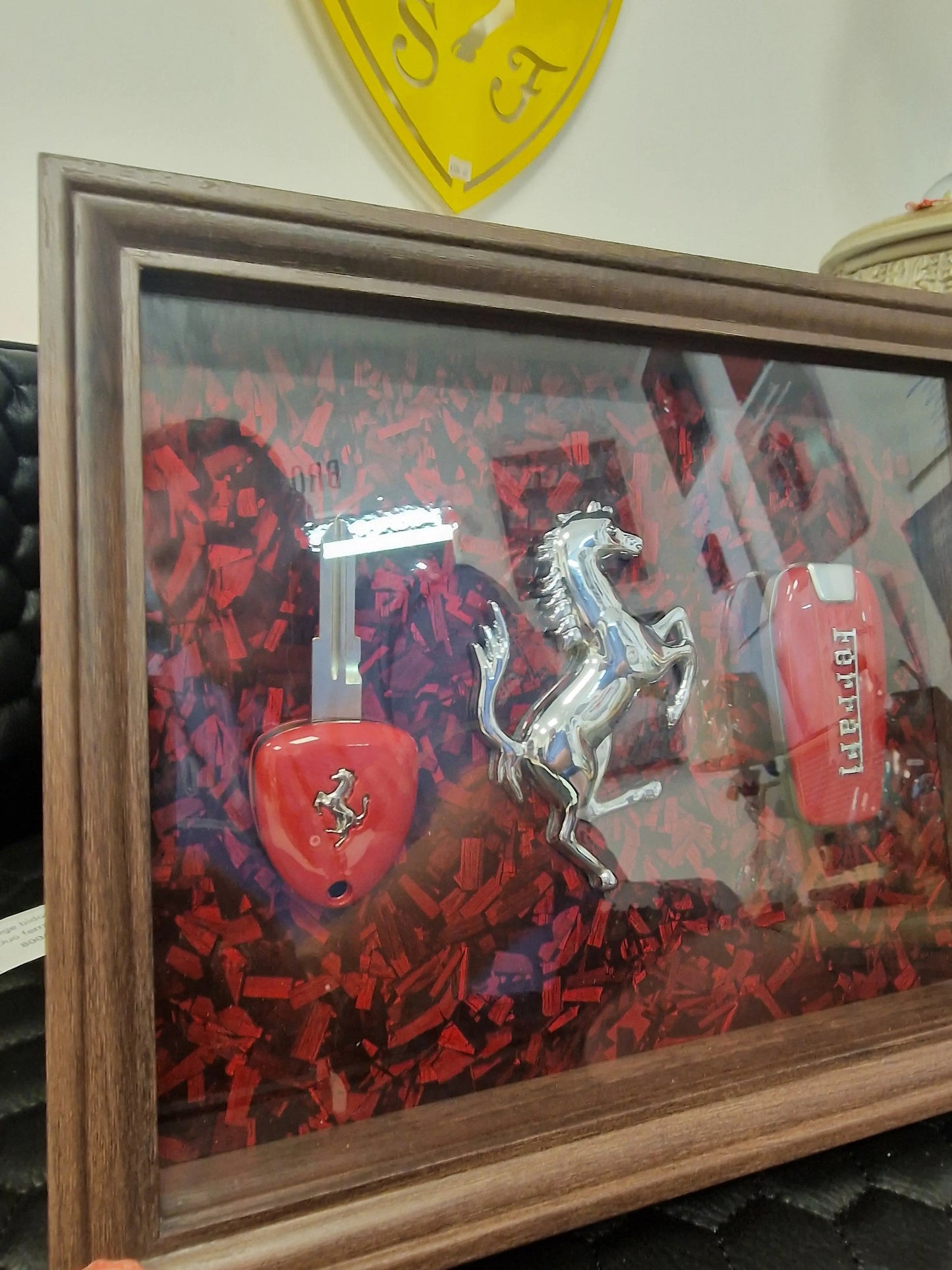 cadre duo clé Ferrari 458 Vintagedison