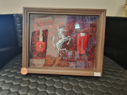 cadre duo clé Ferrari 458 Vintagedison