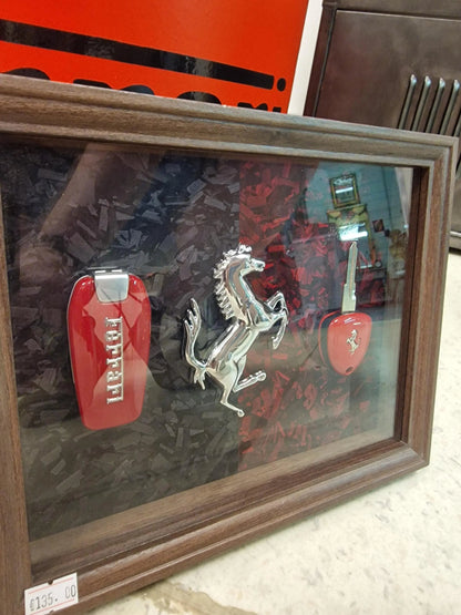 cadre duo clé Ferrari Etsy