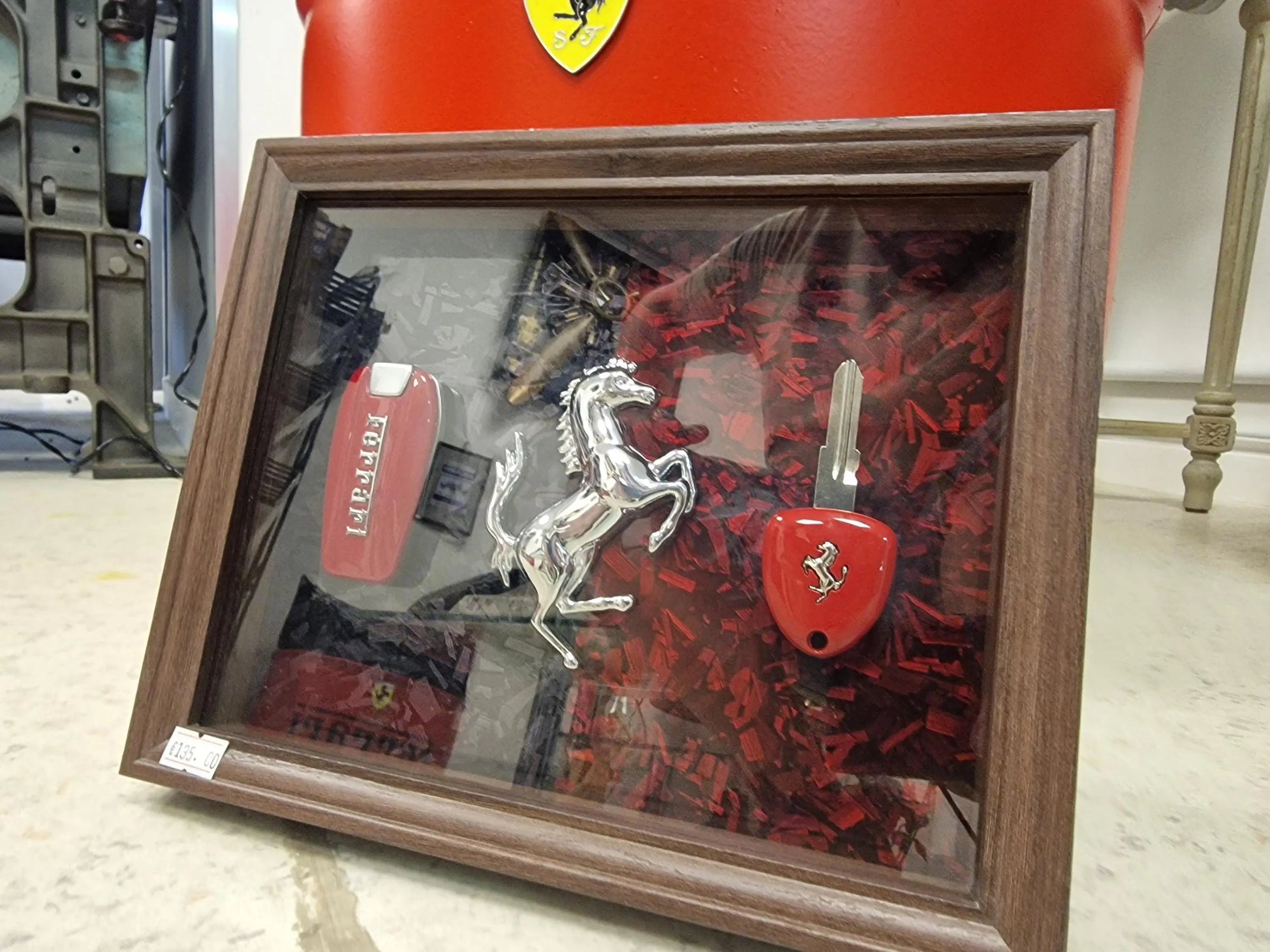 cadre duo clé Ferrari Etsy