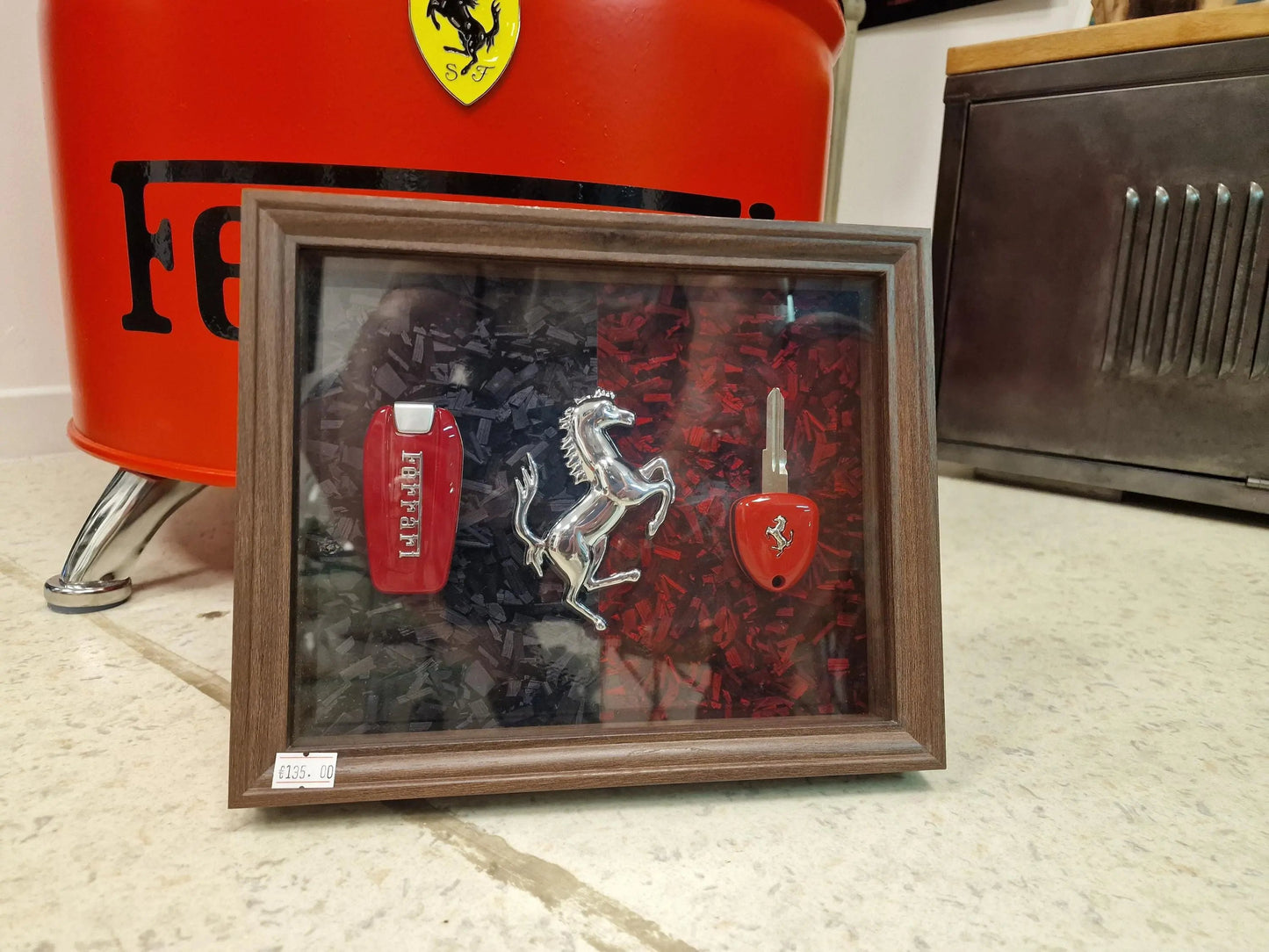 cadre duo clé Ferrari Etsy