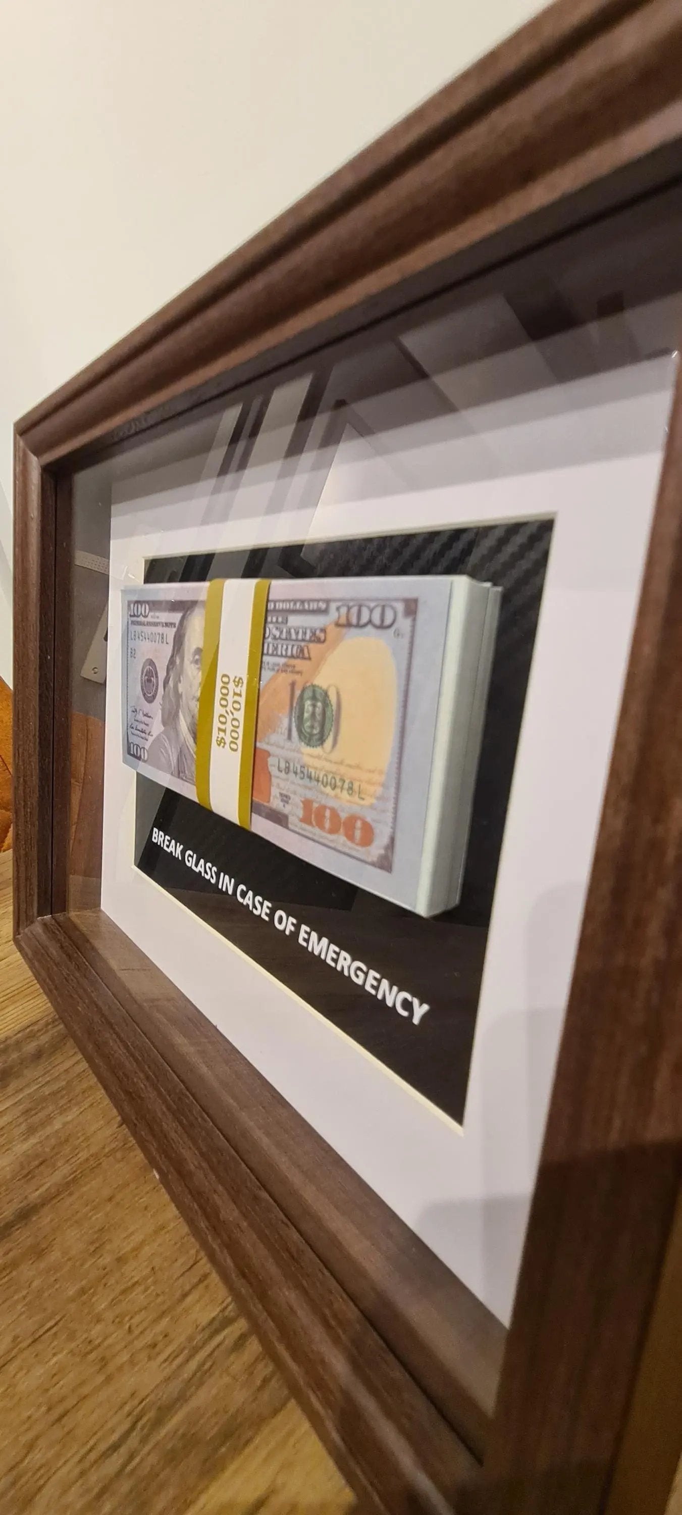 cadre in case of emergency dollars Etsy