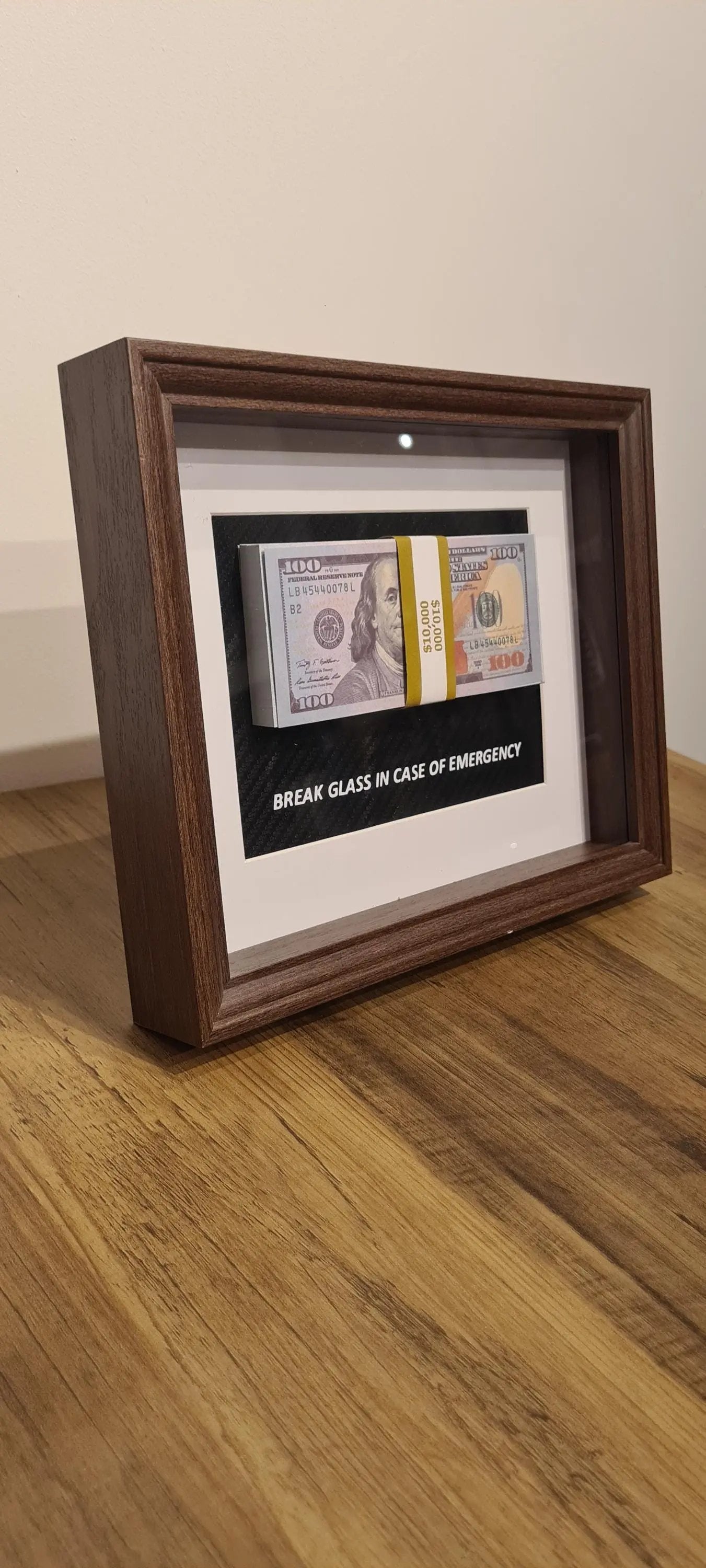 cadre in case of emergency dollars Etsy