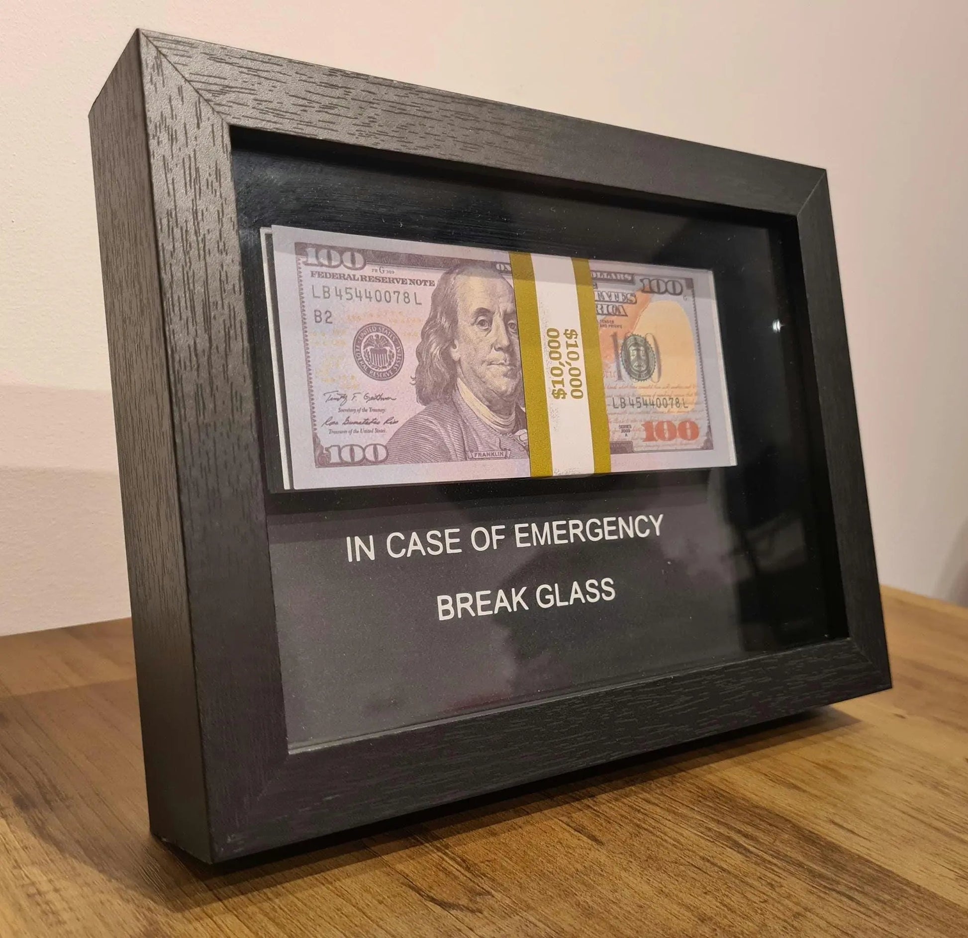 cadre in case of emergency dollars Etsy