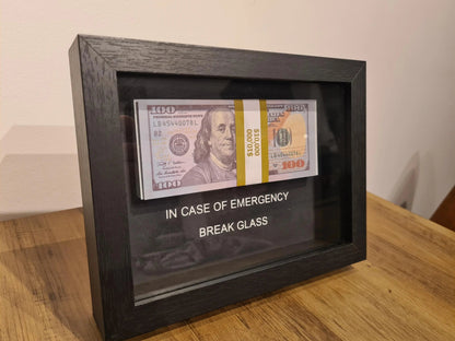 cadre in case of emergency dollars Etsy