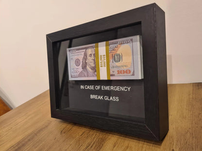 cadre in case of emergency dollars Etsy