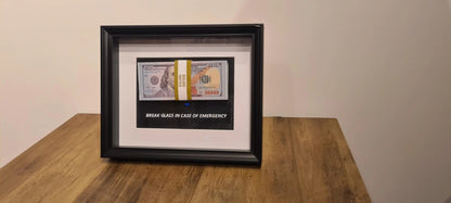 cadre in case of emergency dollars Etsy