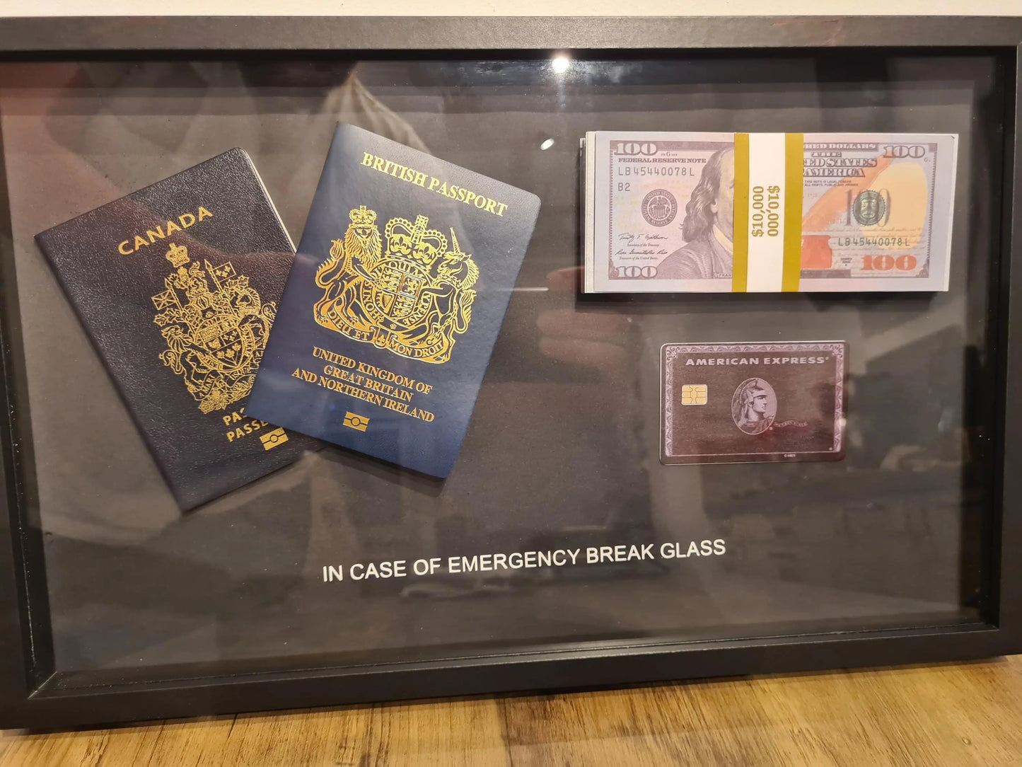 cadre in case of emergency voyages Etsy