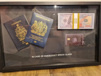 cadre in case of emergency voyages Etsy