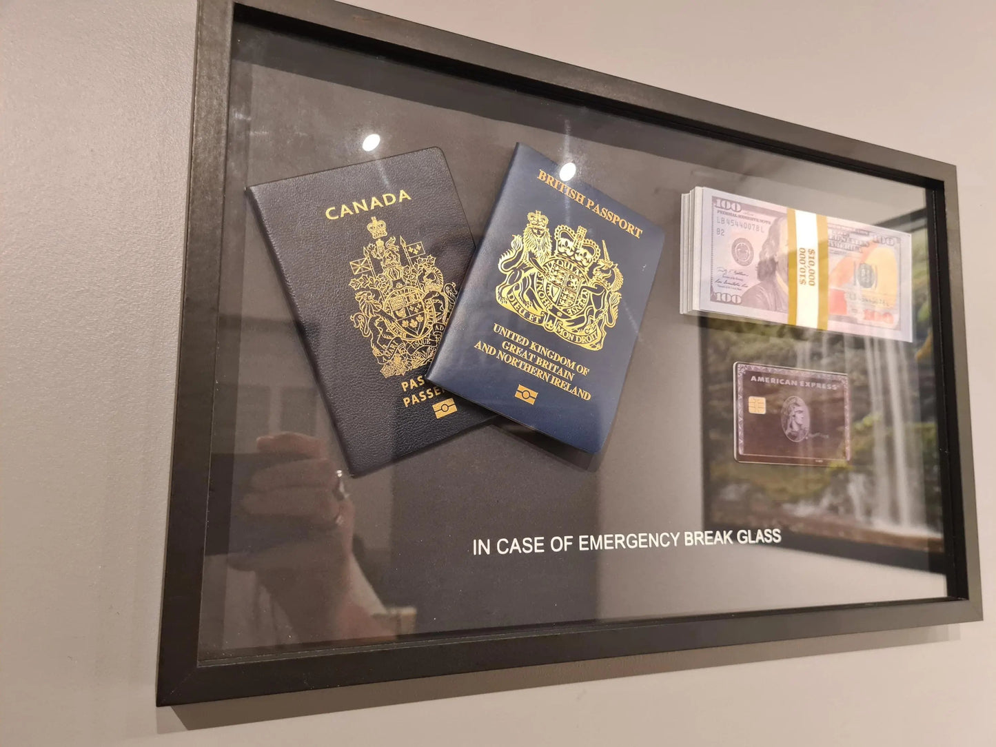 cadre in case of emergency voyages Etsy