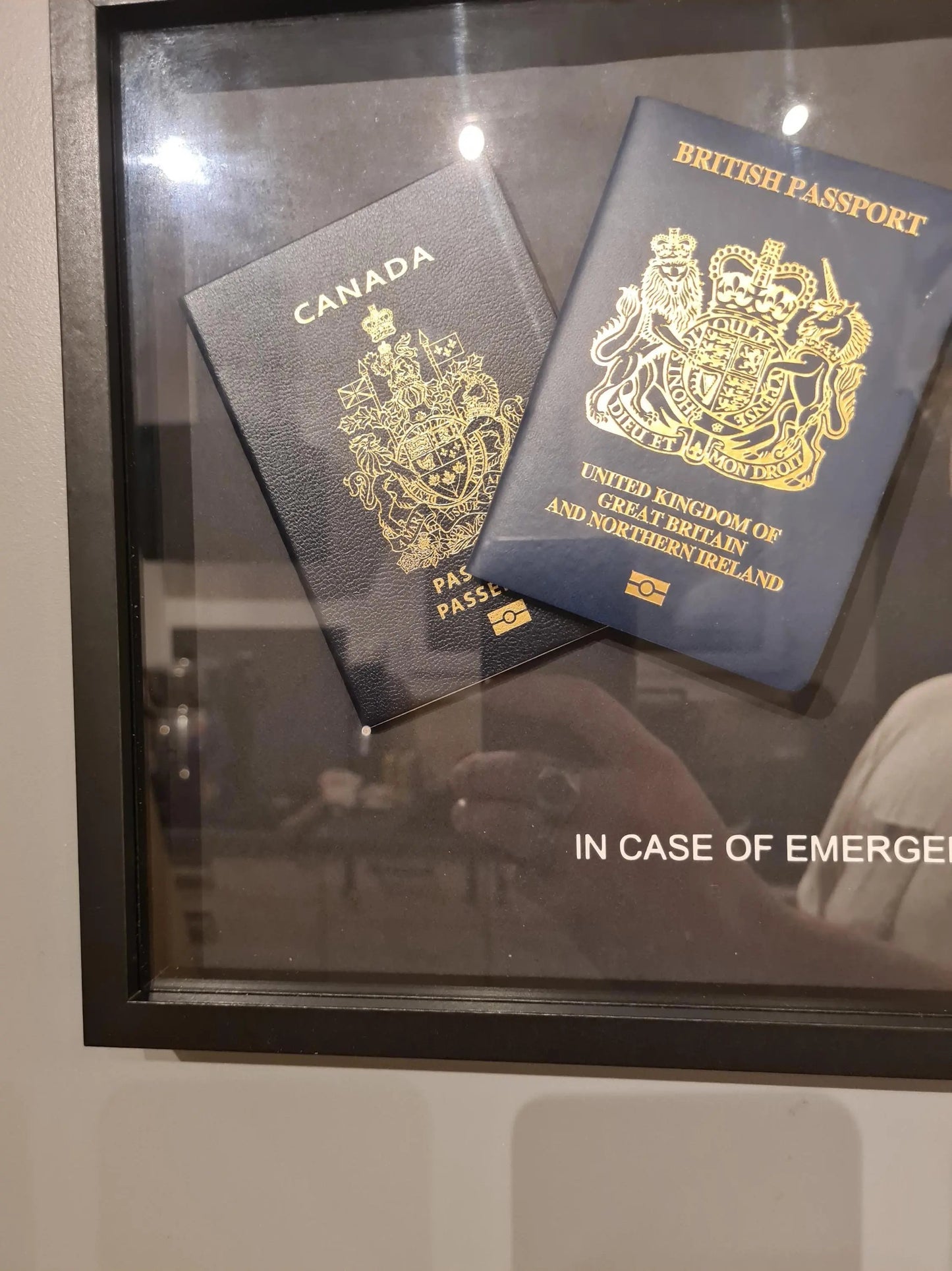 cadre in case of emergency voyages Etsy