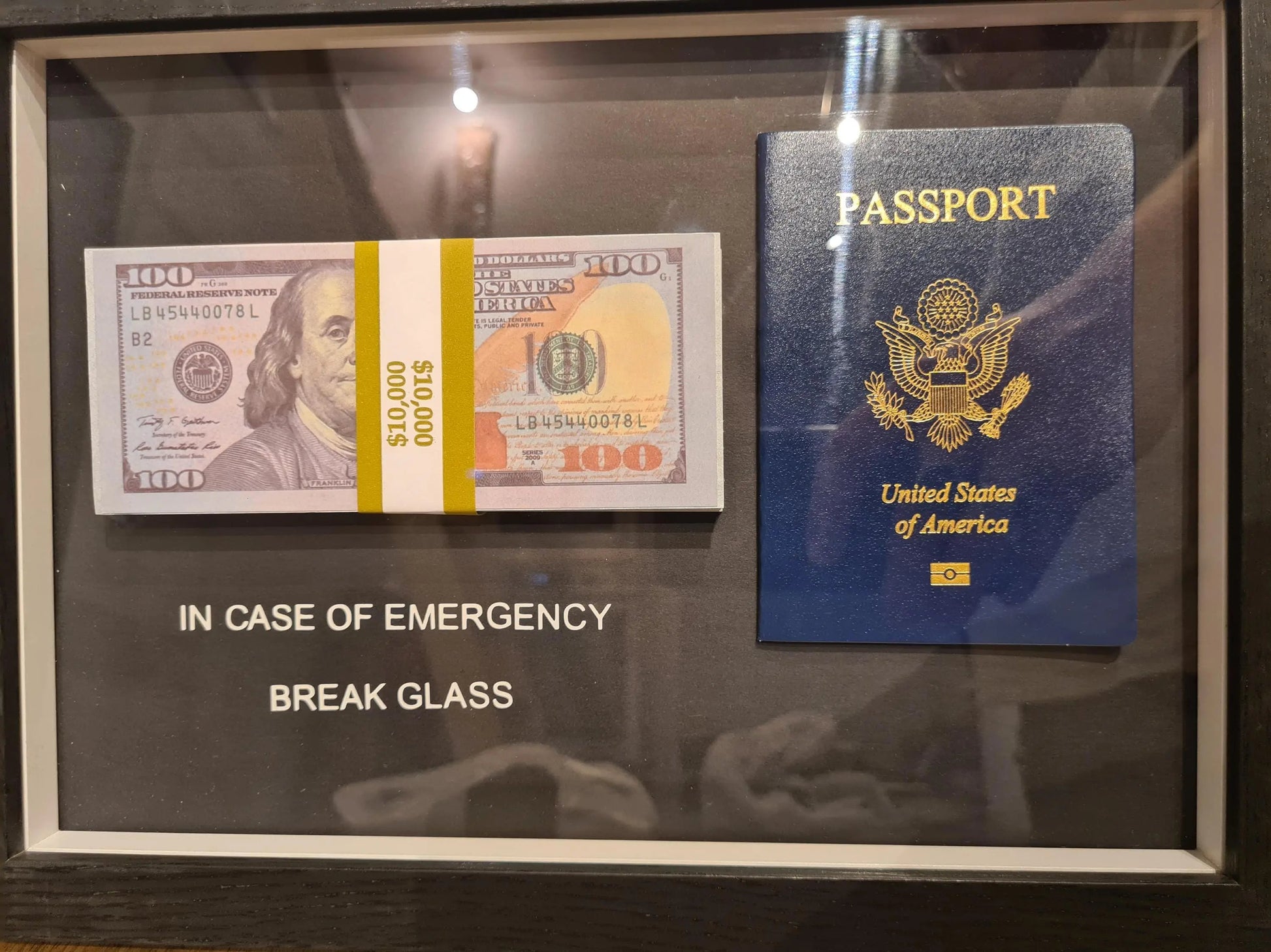 cadre in case of emergency voyages Etsy