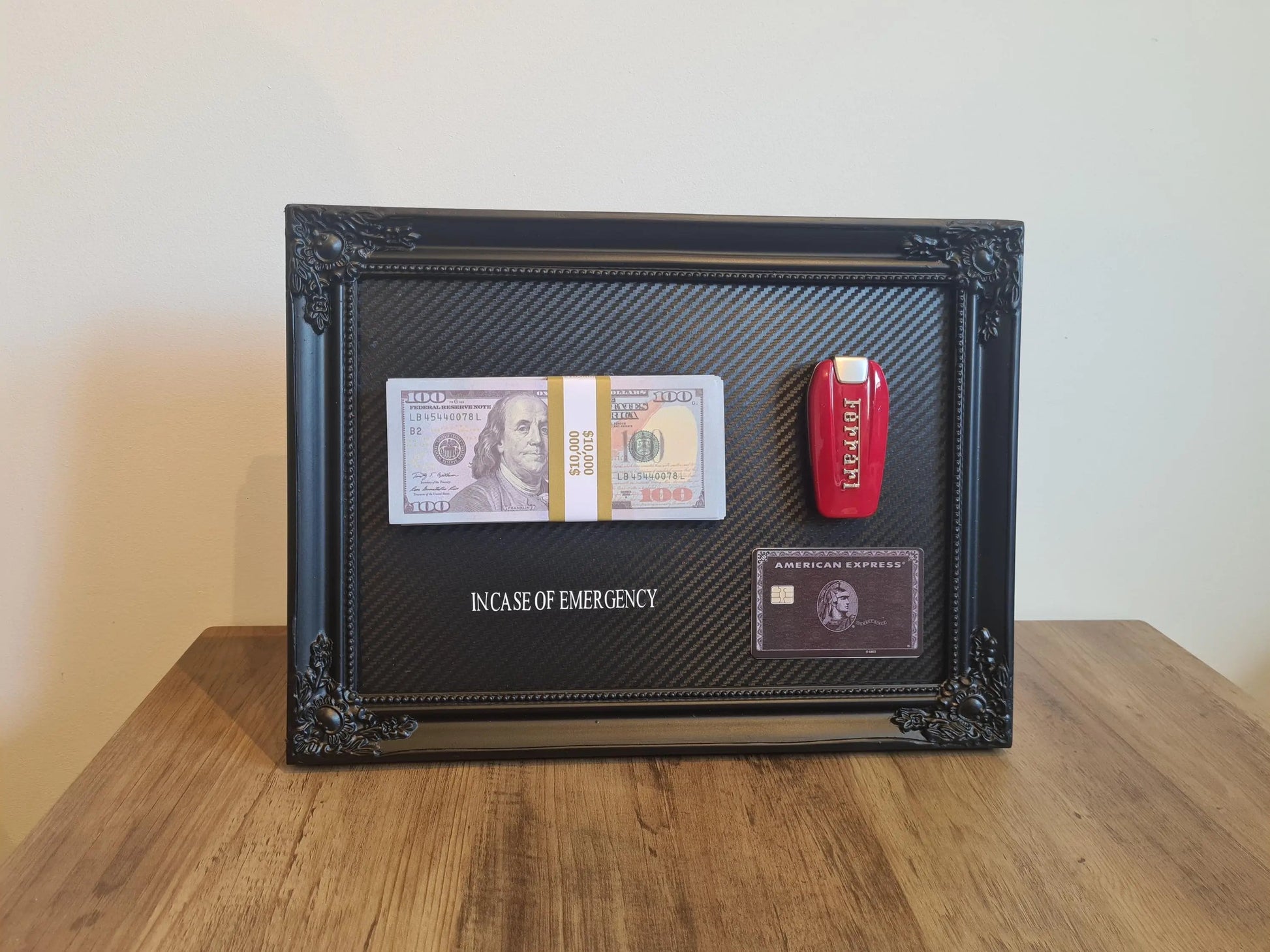 cadre in case of emergency voyages ferrari Etsy