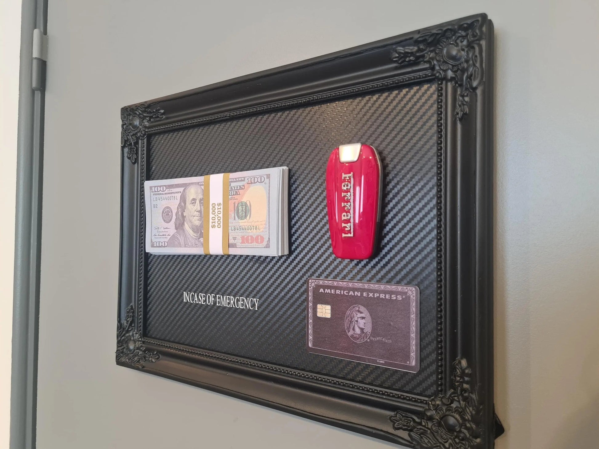 cadre in case of emergency voyages ferrari Etsy