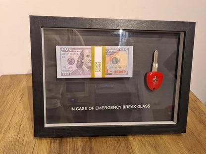 cadre in case of emergency voyages ferrari Etsy