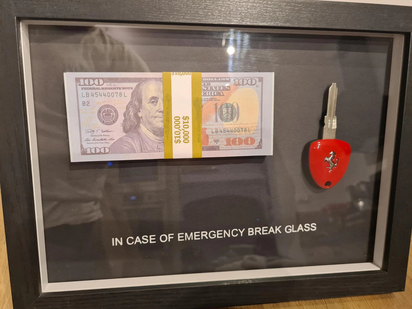 cadre in case of emergency voyages ferrari Etsy