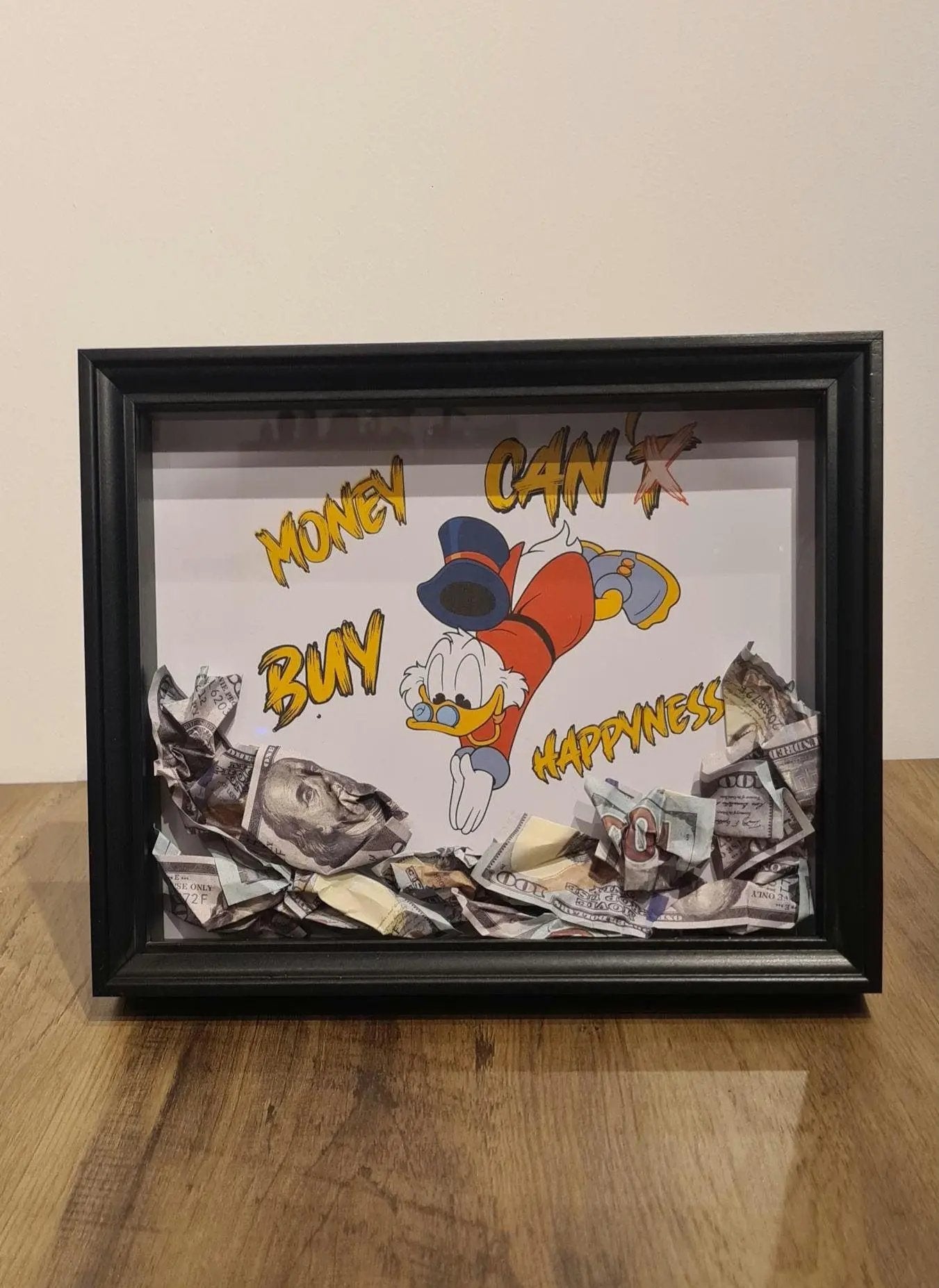 cadre piscou plonge dans le bonheur petit format edition limité Etsy