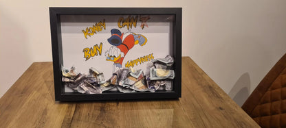 cadre piscou plonge dans le bonheur petit format Etsy