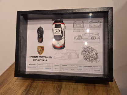 cadre clé Porsche GT3 RS