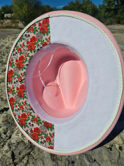 chapeau fedora rose femme Etsy