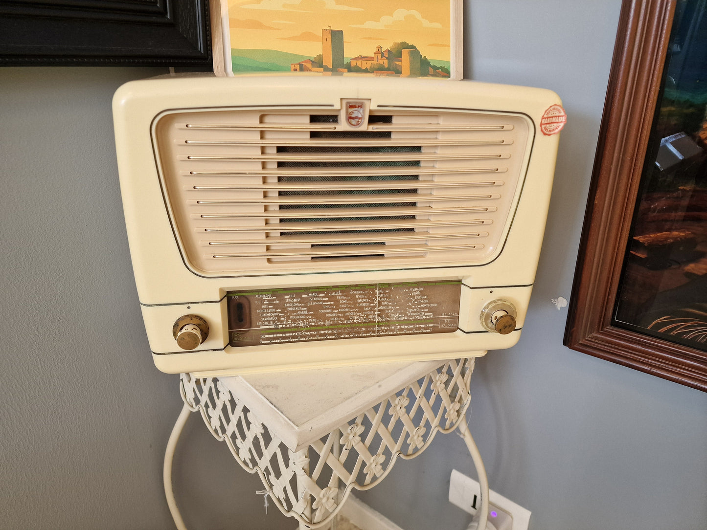 ENCEINTE BLUETOOH ancienne radio philips Vintagedison