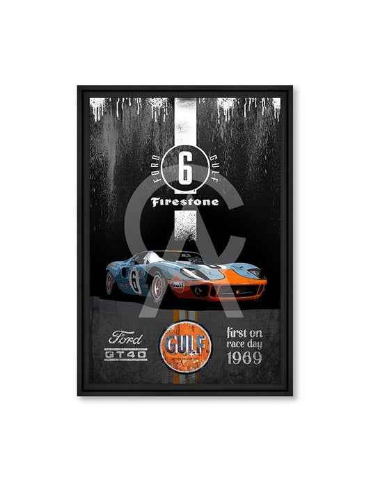 Cadre “First GT40” – Rubix | Art Automobile & Vintage Racing