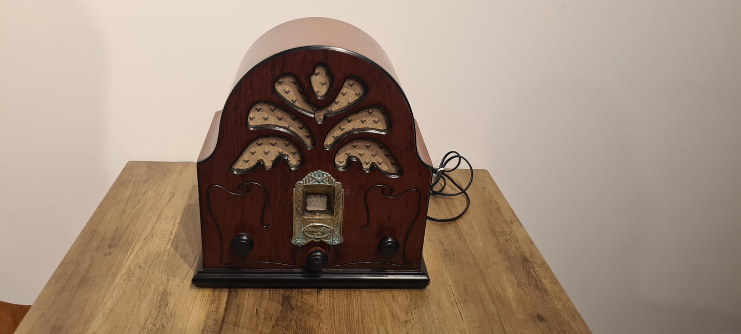 enceinte bluetooth 5.0 vintage dans ancienne radio. - Vintagedison