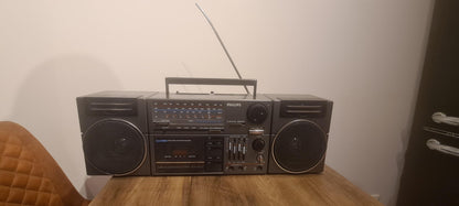 radio cassette boombox Bluetooth avec batterie