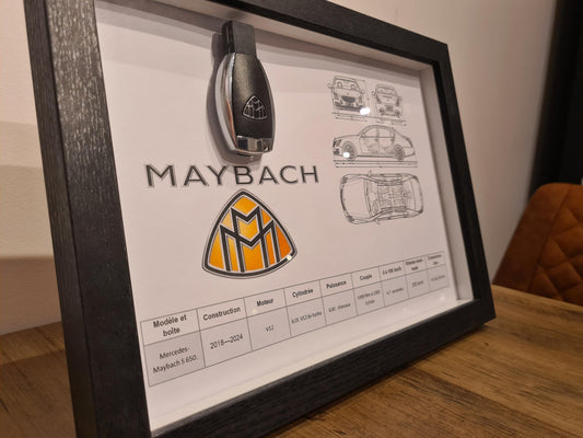 maybach S 650 key frame