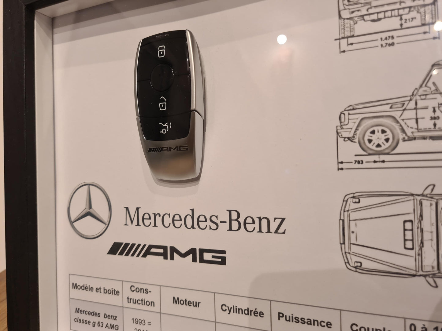 Mercedes G63 AMG Class Key Frame