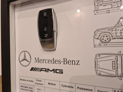 Mercedes G63 AMG Class Key Frame