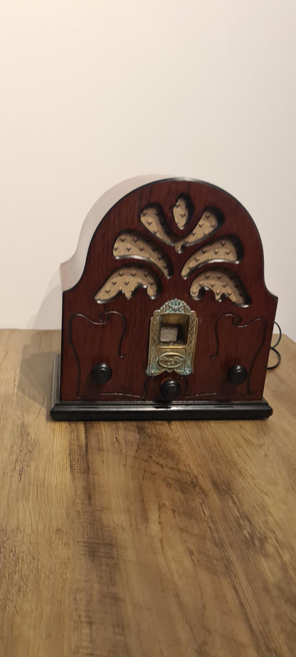 enceinte bluetooth 5.0 vintage dans ancienne radio. - Vintagedison