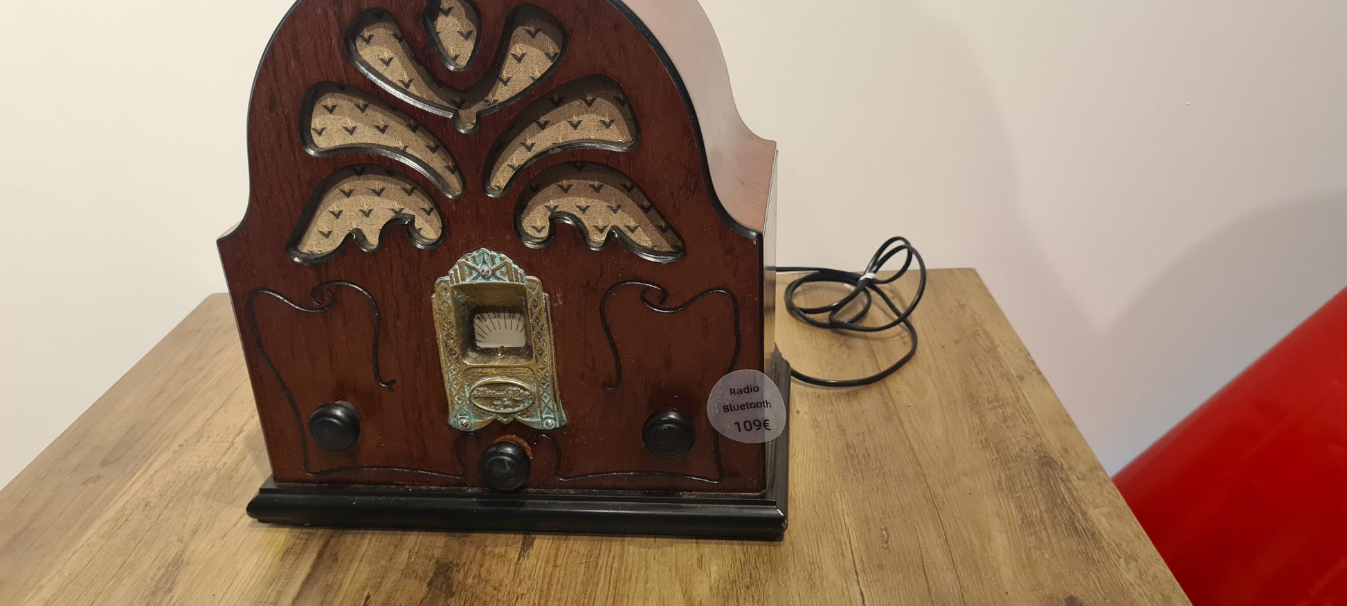 enceinte bluetooth 5.0 vintage dans ancienne radio. - Vintagedison