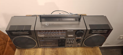 radio cassette boombox Bluetooth avec batterie