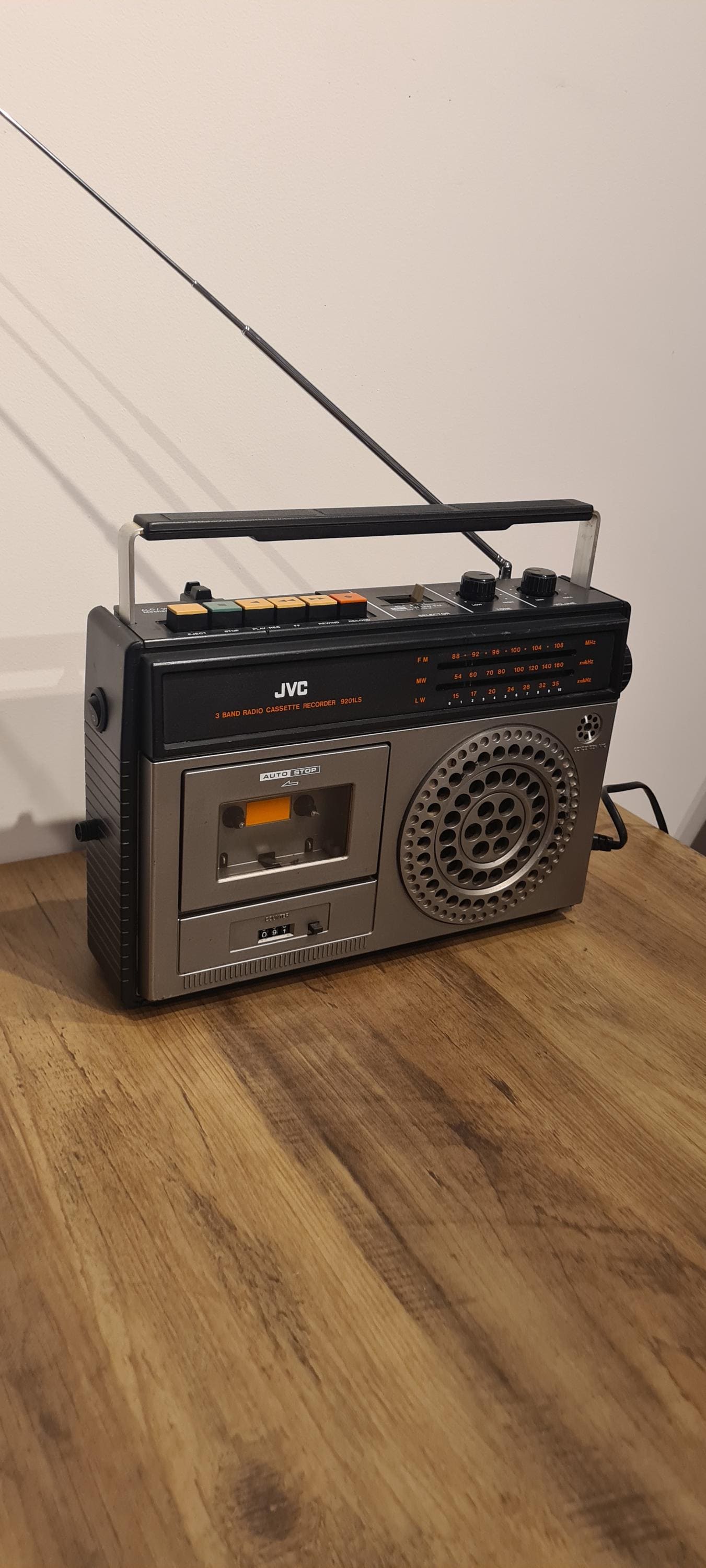 radio cassette jvc Bluetooth avec batterie