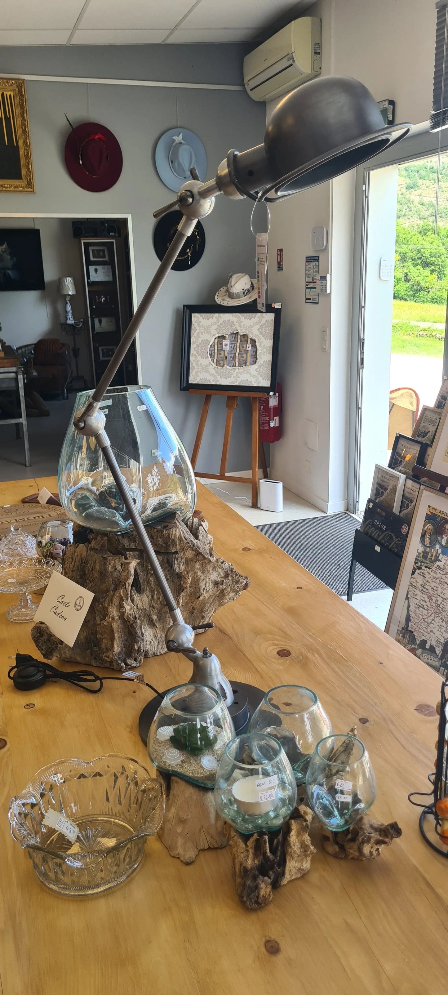 lampe d'atelier style jieldé ANTIC LINE