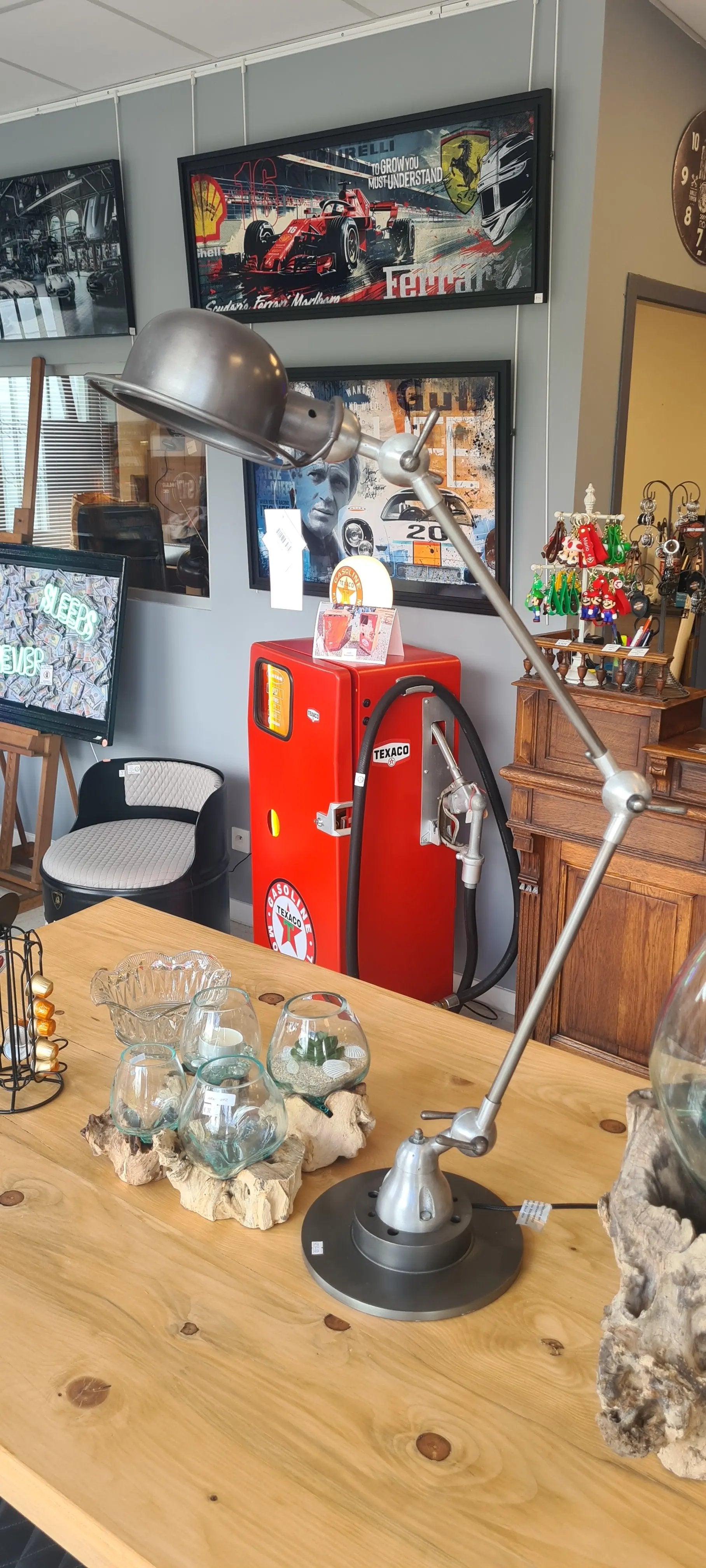 lampe d'atelier style jieldé ANTIC LINE